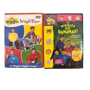 The Wiggles DVD Lot Of 2 Wiggle Time Go Bananas Used